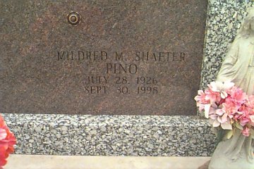 Shafter, Mildred M. (Pino)