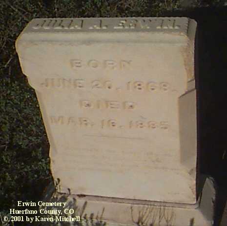erwin, julia a.