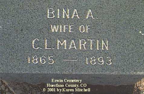 martin, bina a.