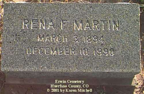 martin, rena f.