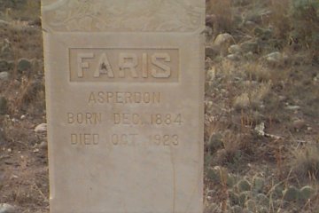 Faris, Asperdon