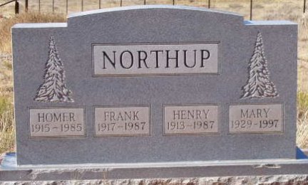 northup, frank