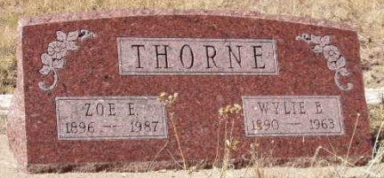 thorne, wylie b.