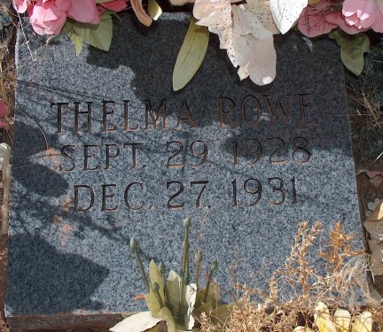 rowe, thelma